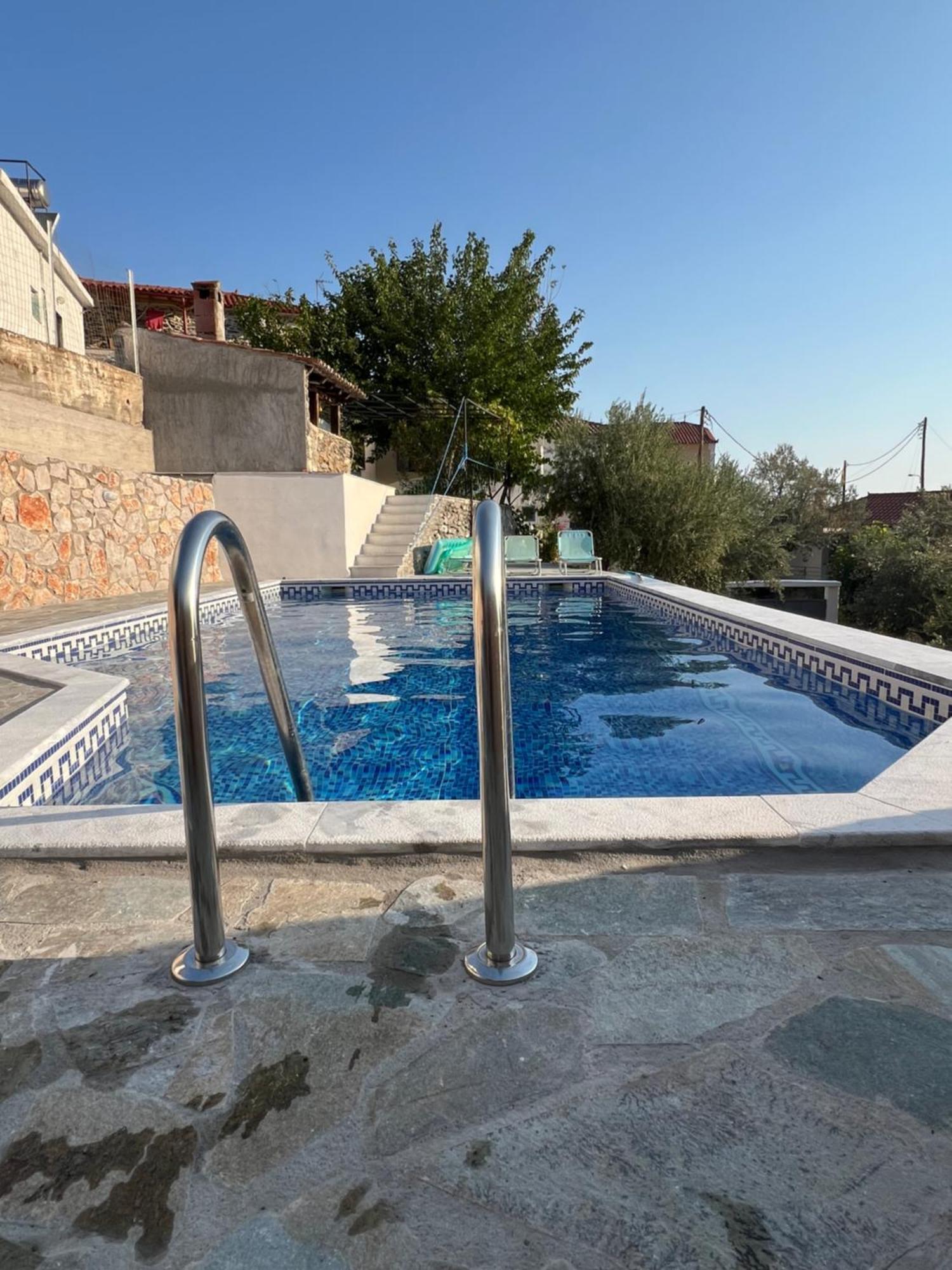 Maison Charme Avec Piscine Privee, Pres De La Mer A Sappounakeika, Tyros Sapounakeika Exterior photo